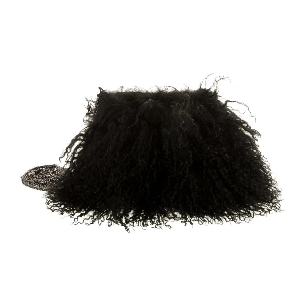 BALMAIN Fur Crossbody Bag